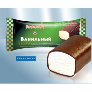 Натуральный глазированный творожный сырок "Ванильный"